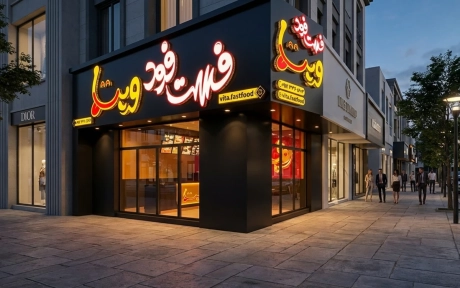 انواع حروف برجسته شامل چنلیوم، استیل و پلاستیک برای ساخت تابلو تبلیغاتی مدرن