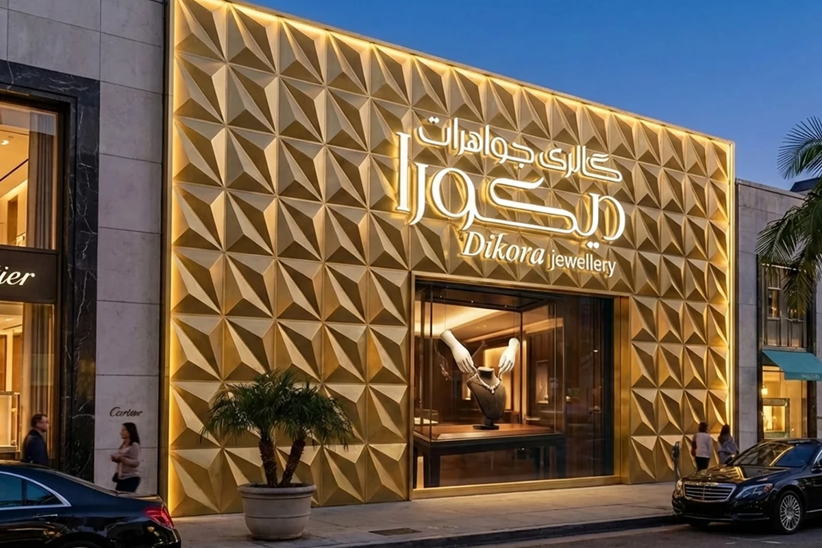 مجتمع تبلیغاتی و تابلوسازی سینار سازنده انواع تابلو نما با متریال فلز، کامپوزیت، آهن، حلب، اترچ متال سفارشی سازی شده